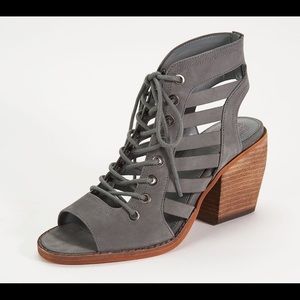 Vince Camuto Chester Nubuck Lace-Up Sandal